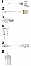 Ricambi per aerografi CAR S03HVLP